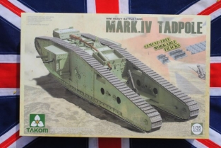 TAKOM 2015 WWI Heavy Battle Tank MARK.IV TADPOLE